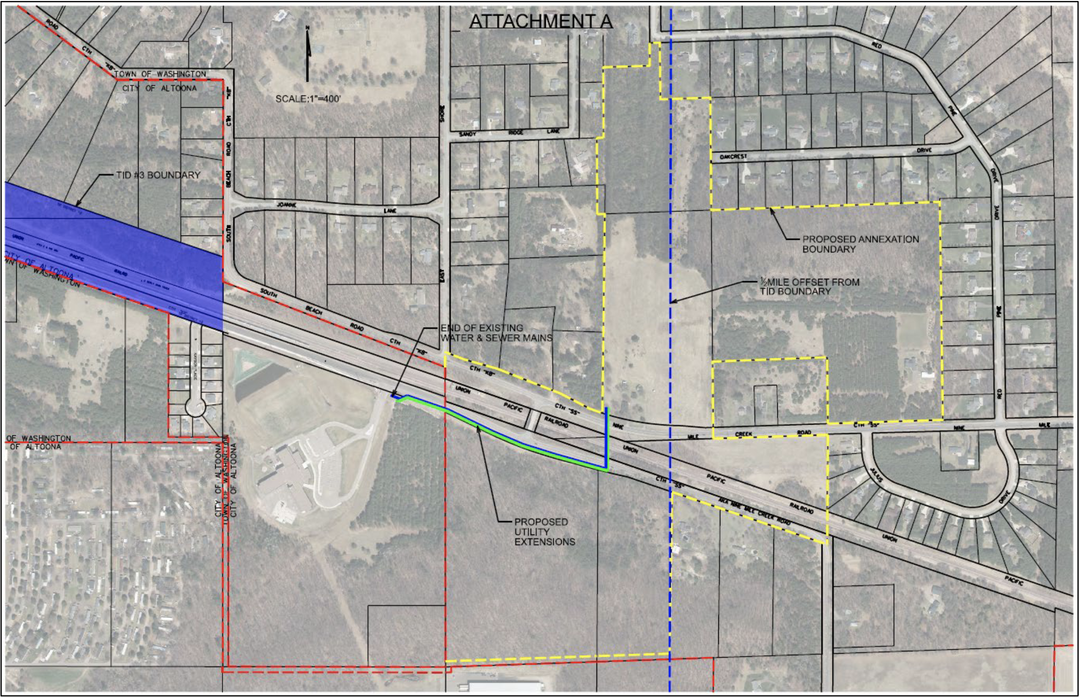 Utility Extension Map